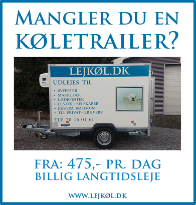 Lej en køletrailer